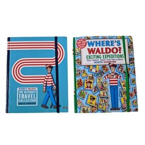 2 Where's Waldo Travel Companion Books